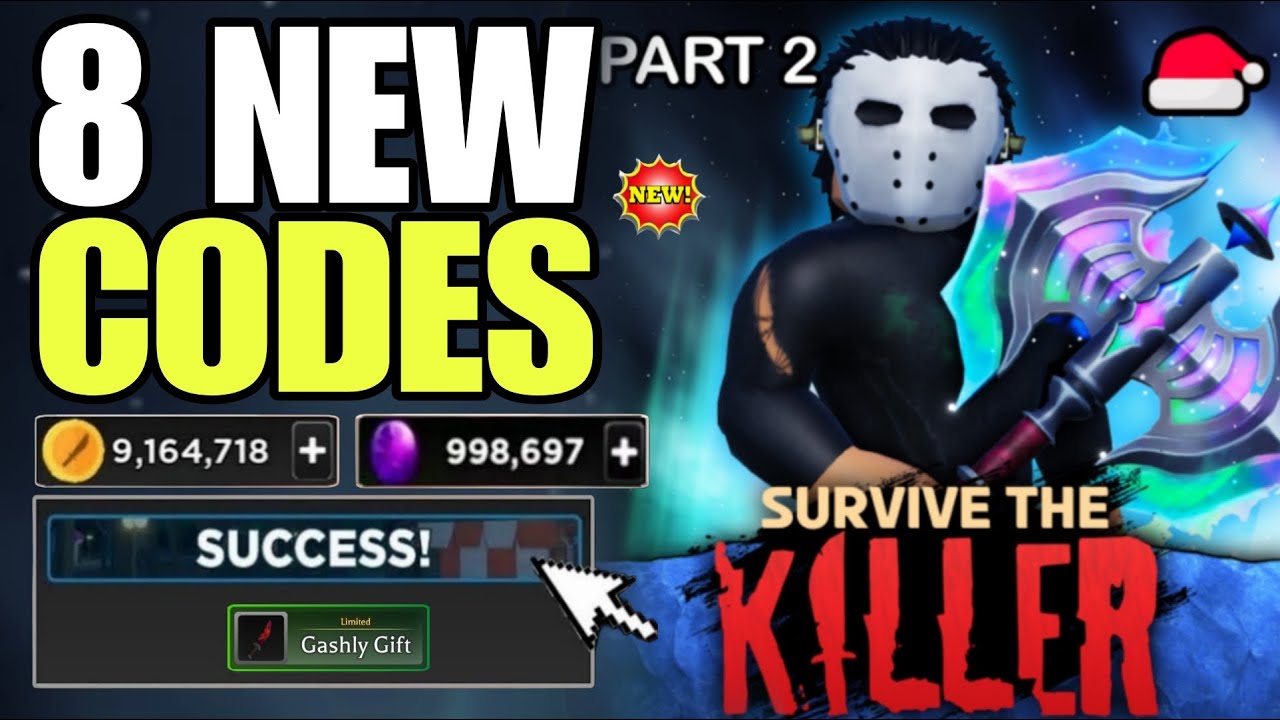 *NEW UPDATE* ROBLOX SURVIVE THE KILLER CODES IN DECEMBER 2025 | SURVIVE THE KILLER CODE 2025
