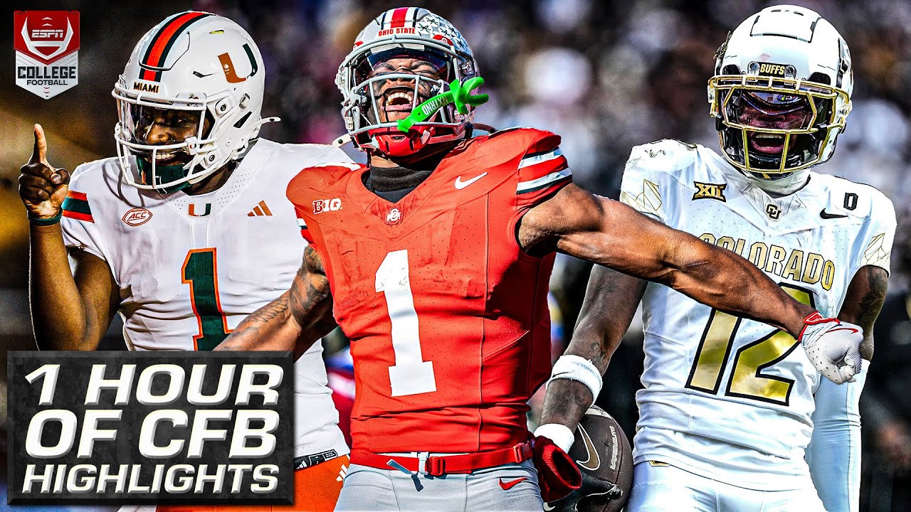 1 Top 1 Hour of Unmissable Highlights from the 2024-25 College Football Season 🎥