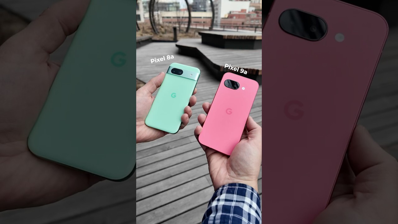 Pixel 9a vs. Pixel 8a: Design Comparison 🤔