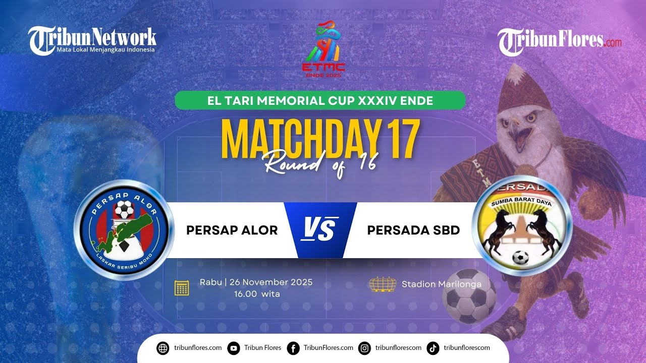 Live: Persap Alor vs Persada SBD - El Tari Cup 🔴