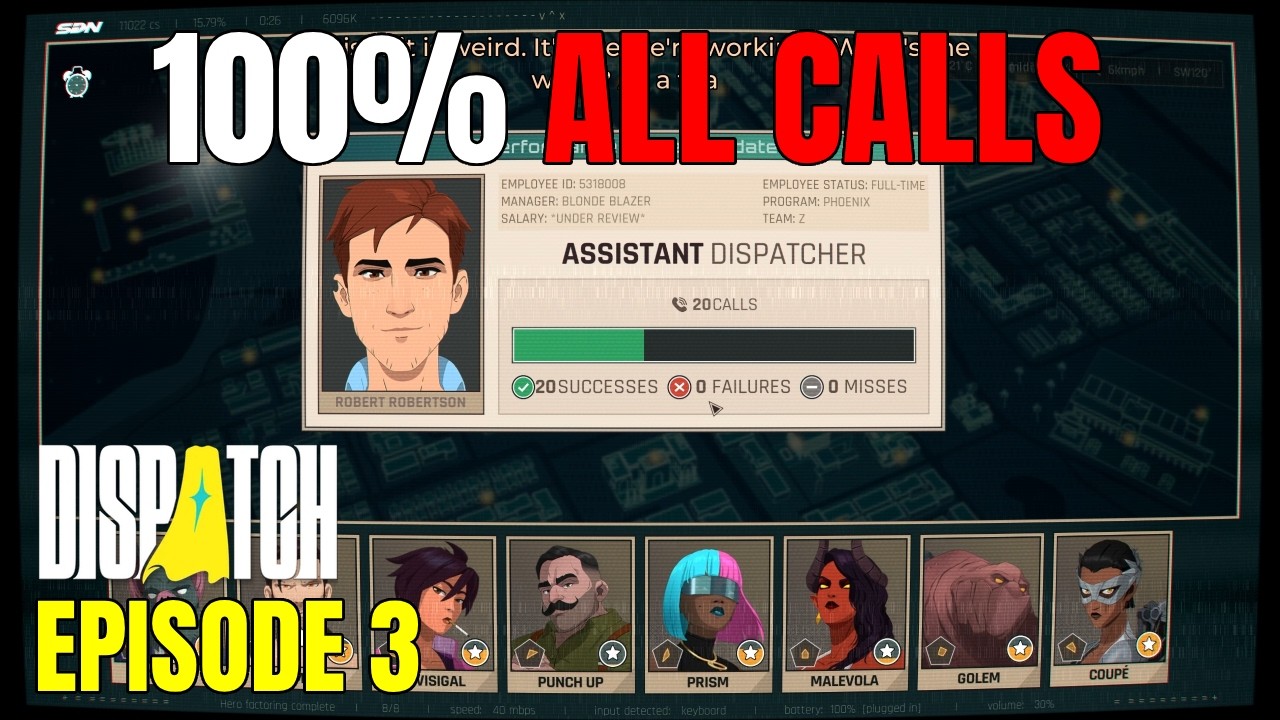 Complete All Secret Calls in Dispatch Episode 3 🎮