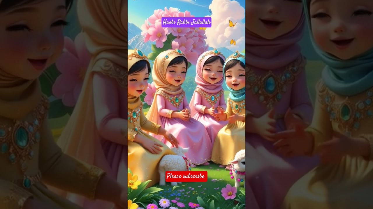 Beautiful Kids Singing Hasbi Rabbi Jallallah | Inspiring Islamic Nasheed 🎶