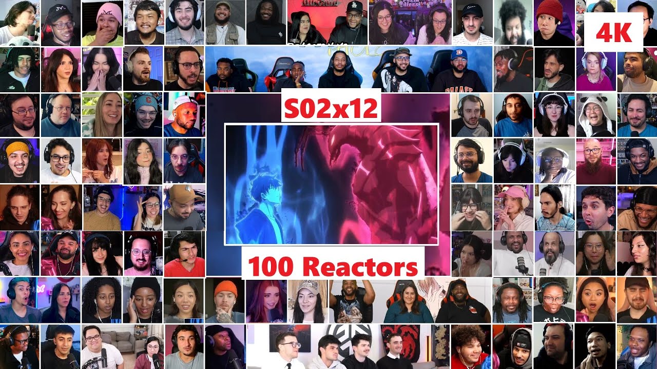 [100 Reactors] Solo Leveling Season 2 Episode 12 MEGA Reaction Mashup | 4K