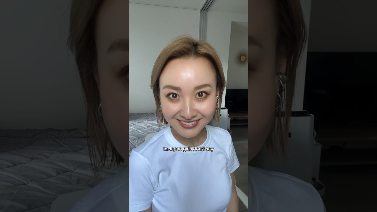 Girls in Japan Don’t Say This…😏