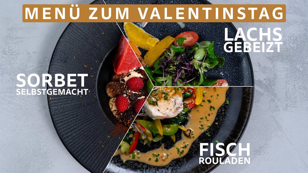 Verzaubere Deinen Valentinstag mit unserem exklusiven selbstgekochten Menü 🍽️