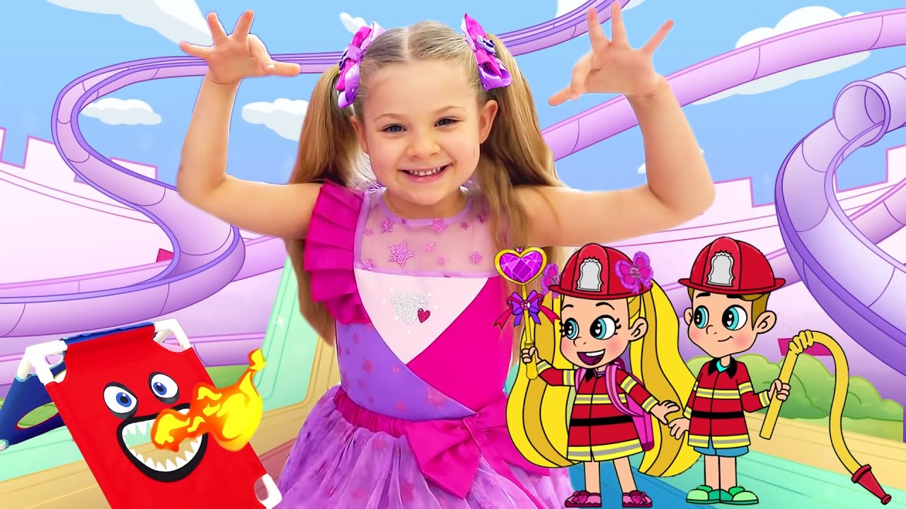 ديانا وروما بالعربي - مغامرات ممتعة للأطفال 🌟