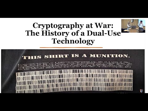 Bletchley Park Week 2024: Cryptography at War: The History of a Dual-Use Technology