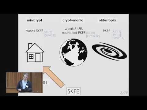 Alain Passelègue - From Cryptomania to Obfustopia Through Secret-Key Functional Encryption