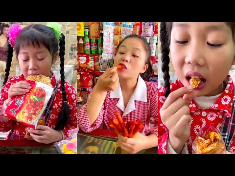 Kumpulan video tiktok makanan ringan china jaman dulu childhood chinese snack compilation EP234