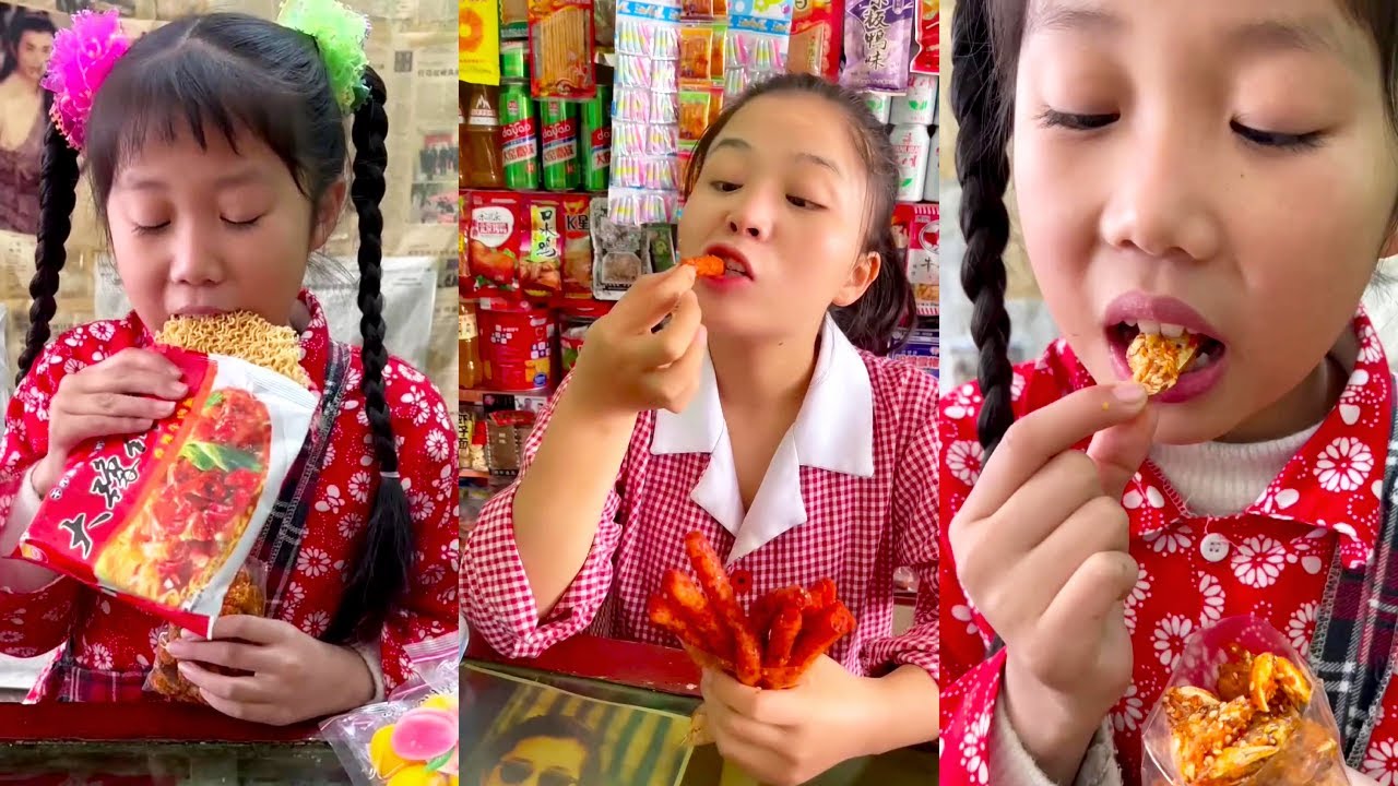 Kumpulan Video TikTok Jajanan Ringan China Jadul Nostalgia 😋