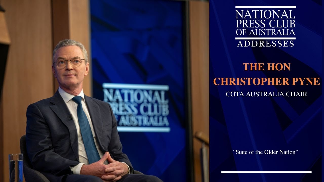 Christopher Pyne Discusses Australia's Aging Population