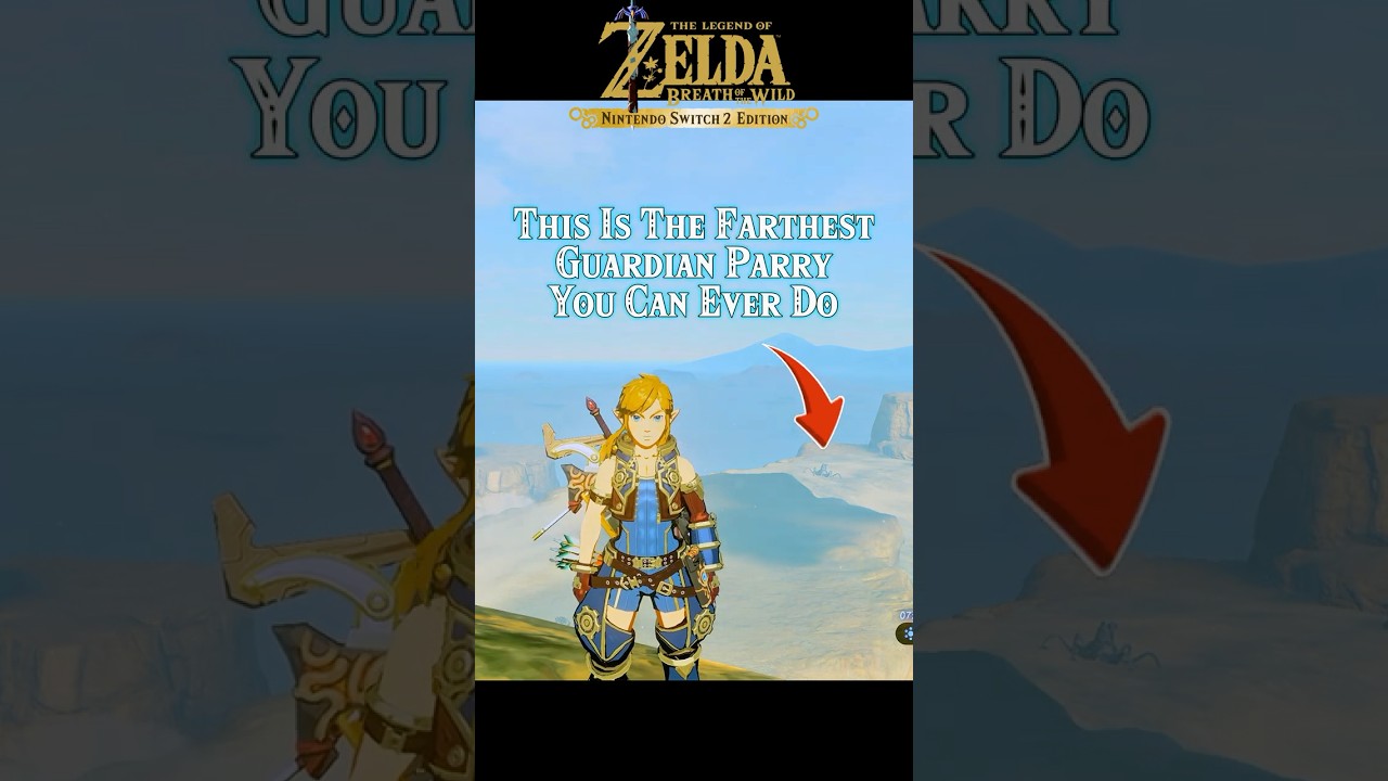 Parrying Guardians in Zelda: Breath of the Wild 🛡️