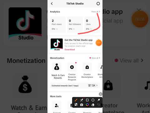 $7.5K Watch & Earn Money on TikTok || TikTok Sai Paise Kaise Kamaye #shorts #tiktok