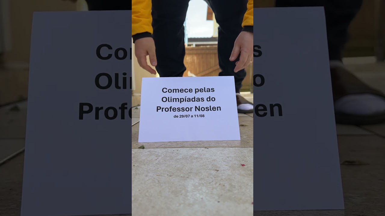 OLIMPÍADA DO PROF. NOSLEN #olimpíada #olimpíadas #jogosolímpicos #resultados #medalhas #jogos