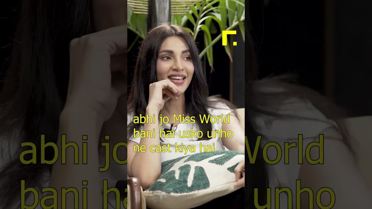 Zhalay Says She Gets Compared To Priyanka Chopra #priyankachopra #zhalaysarhadi #fwhypodcast #india