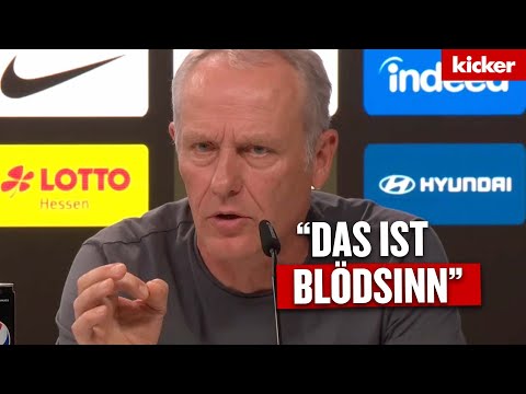 Streich verteidigt Schiedsrichter mit emotionaler Brandrede | Frankfurt - Freiburg