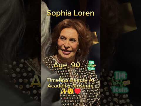 Sophia Loren Still Shinning at 90 #antesedepois #beforeandafter #sophialoren #hollywood