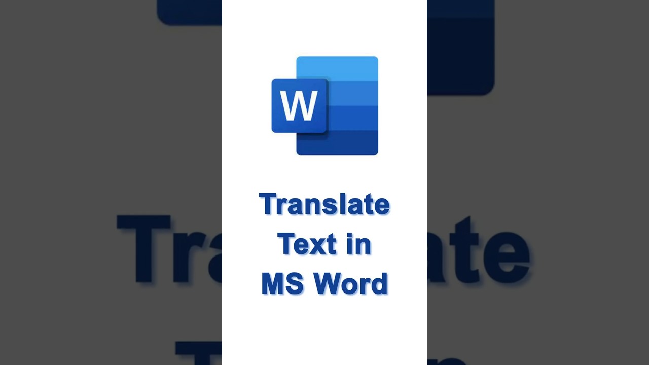 Quick & Easy MS Word Translation in 4 Simple Steps! ✨