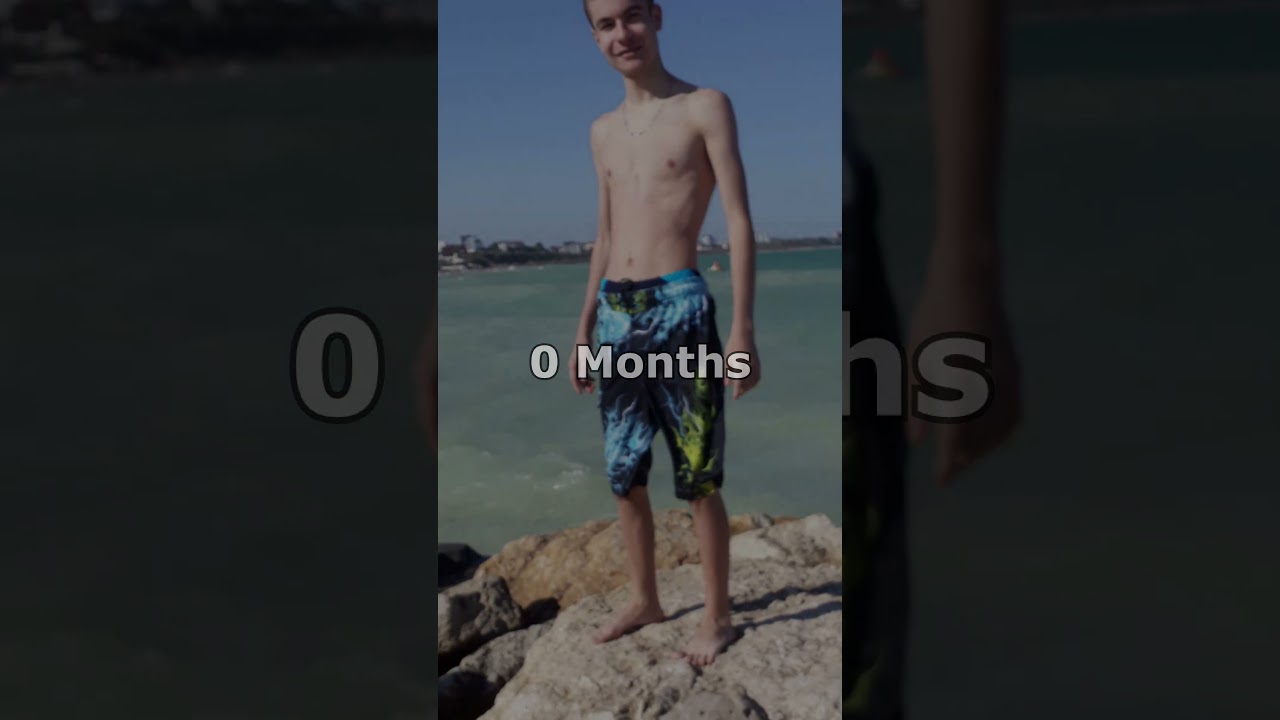 Skinny to Muscle: 12-Month Transformation 💪