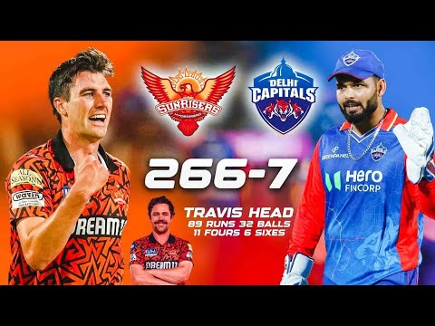 SRH vs DC 2024 IPL Match Highlights 🤩