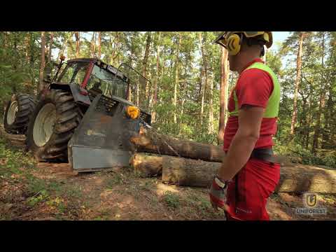 Uniforest PROFI forestery winch 120Gpower testimonial