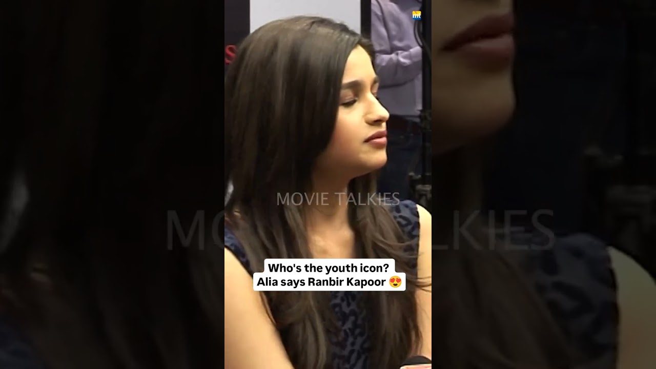 Alia Bhatt Calls Ranbir Kapoor a Youth Icon Before Dating
