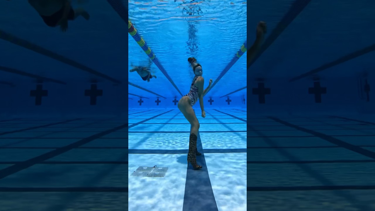 Makeba's Underwater Dance in Heels 🧜🏻‍♀️