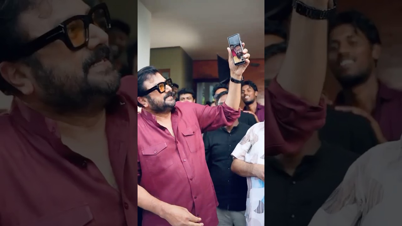 Kantara Chapter 1 success celebration at Jayaram movie sets | Aashakal Aayiram | Rishab Shetty Live