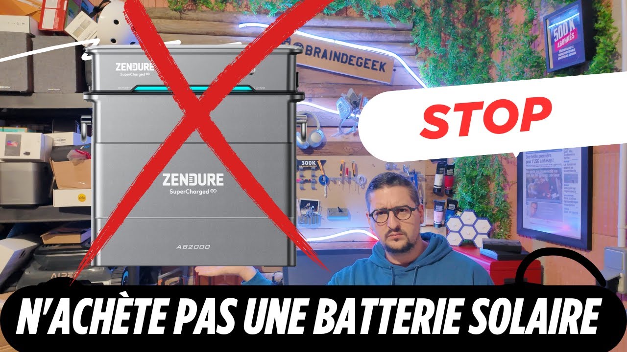 N'achète Pas une Batterie Solaire Avant de Voir Ça ! Test Zendure Hyper 2000 : rentable ? Test avis