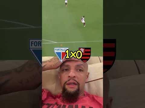 FELIPE MELO sobre Fortaleza X flamengo hoje | FORTALEZA 1 X 0 FLAMENGO 25/10/2025 #shors