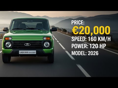😱 Lada Niva 4x4 Hybrid : Le SUV Tout-Terrain PAS CHER Qui Surprend Tout le Monde !
