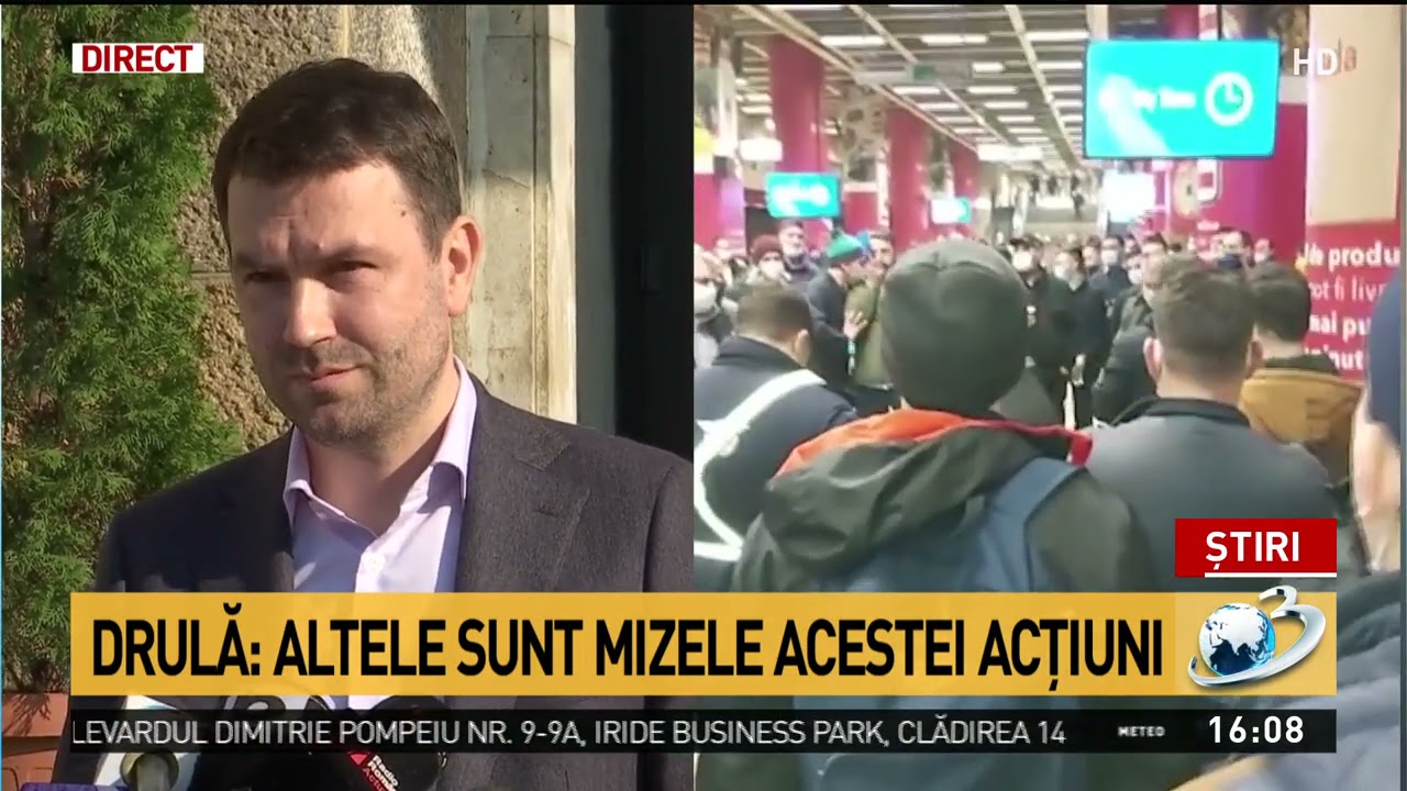 Drulă îi transmite șefului sindicatului de la metrou: „Rădoi, e timpul să încheiem” 🚇