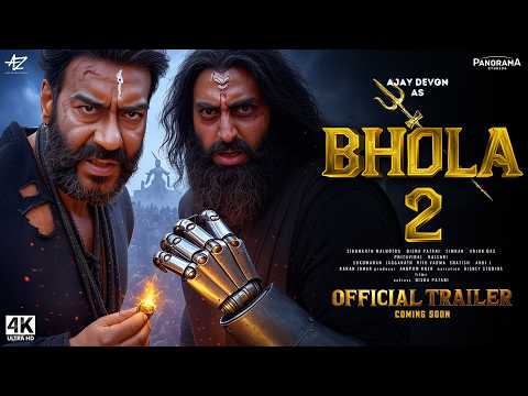 BHOLAA 2 - Official Trailer | Ajay Devgn | Abhishek Bachchan | Tabu | New Movies Trailers 2025