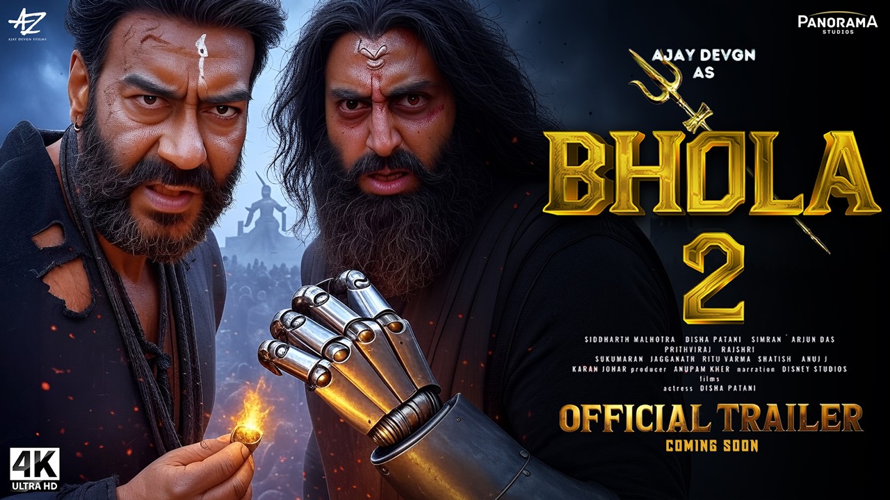 Bholaa 2 Official Trailer | Ajay Devgn & Abhishek Bachchan 🎬