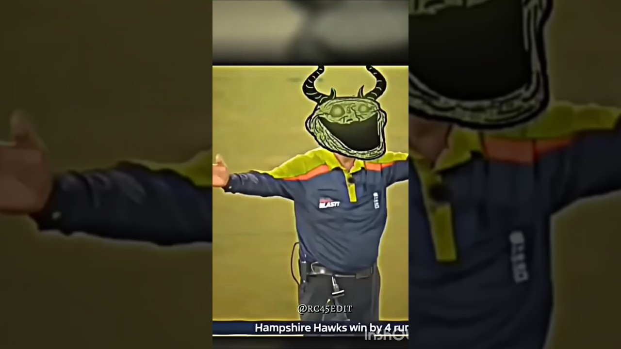 Fearless Umpire in Cricket | Nathan Ellis & Gleeson Highlights