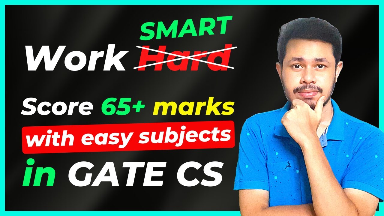GATE CSE Marks Distribution by Subject 📊