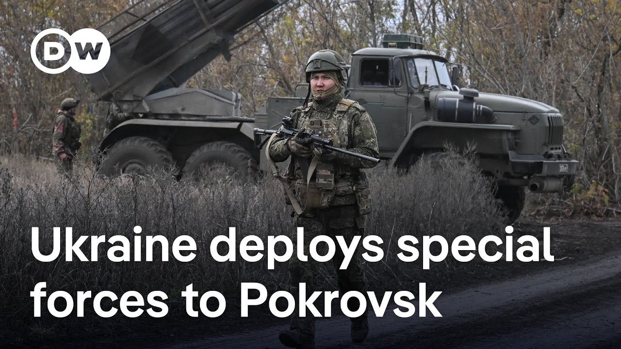 Pokrovsk: Escalating Conflict Near Critical Ukrainian Town | DW News