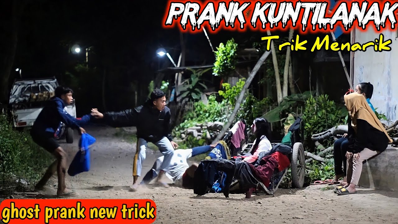 Prank Kuntilanak Super Jahil || Paling Lucu Bikin Ngakak || New Style Ghost Prank