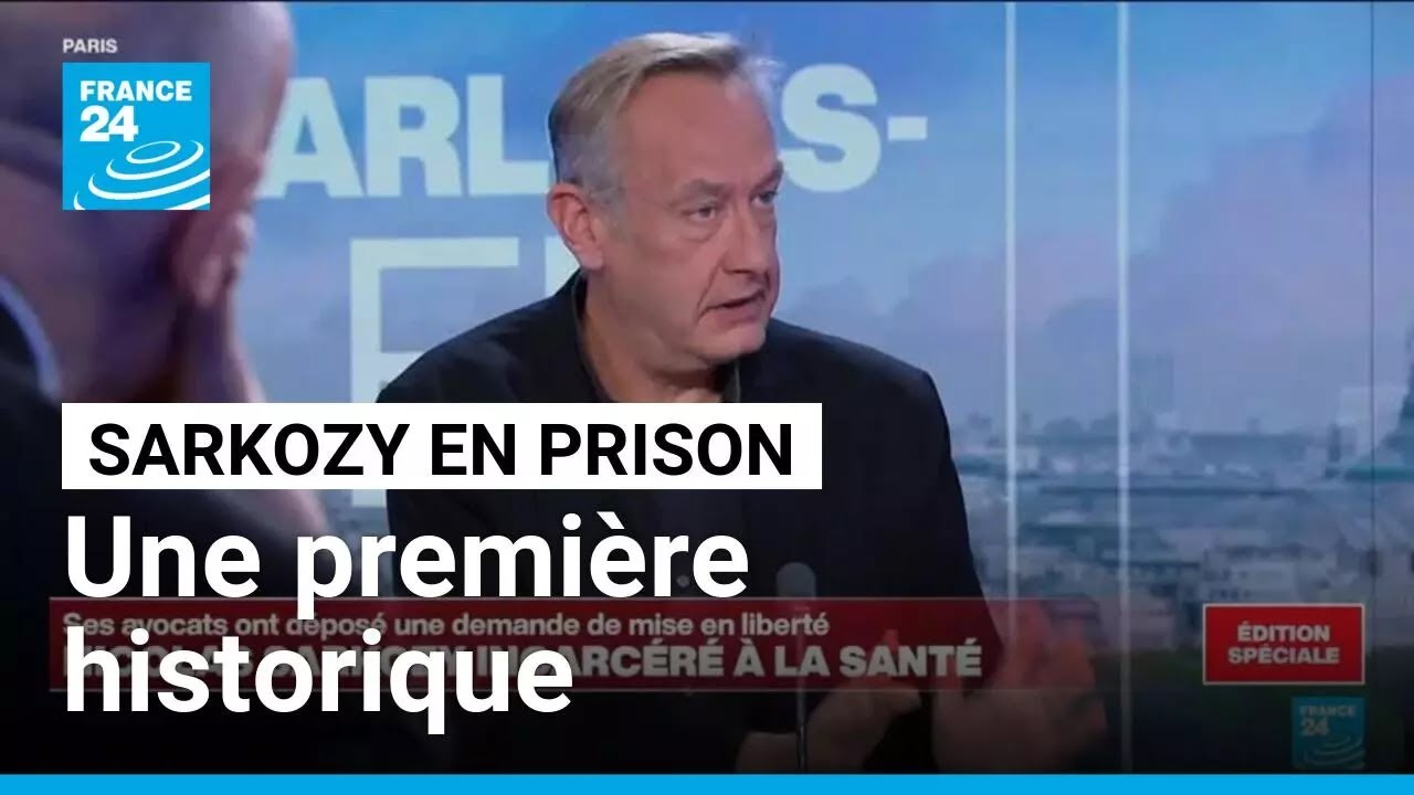 Nicolas Sarkozy en prison : une première historique 🇫🇷
