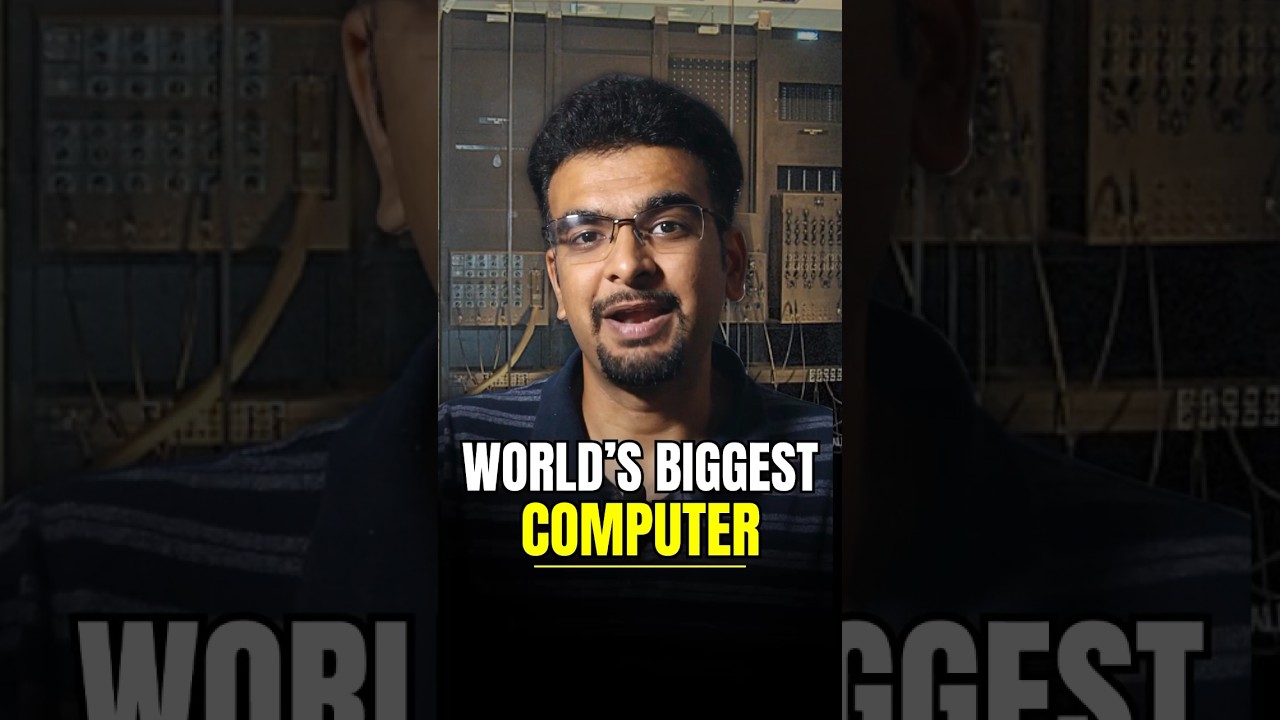 The Computer That Occupied a Large Hall