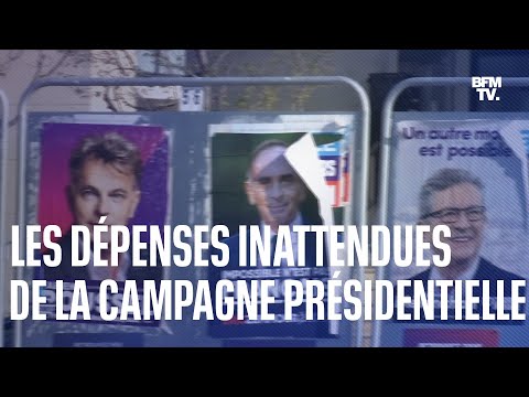 Café, rugby, autocollants…les dépenses de campagne inattendues de la présidentielle 2022