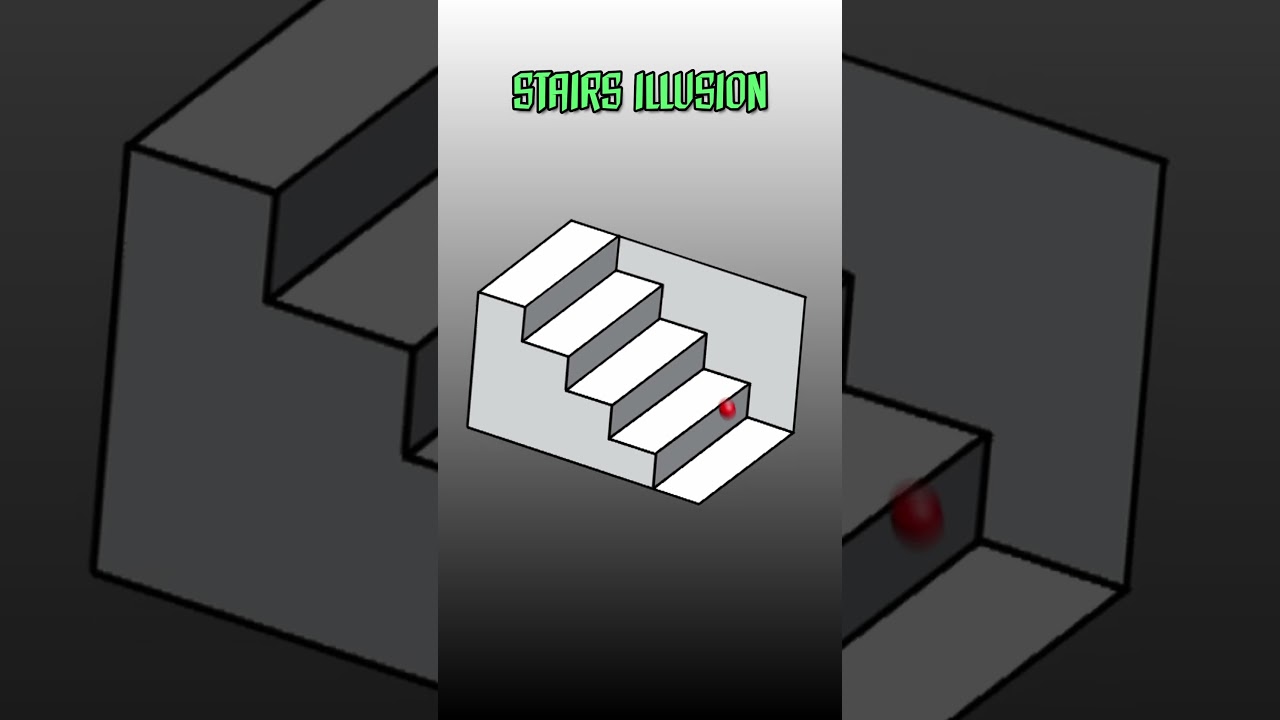 Ball in Infinite Stairs Illusion 🌀