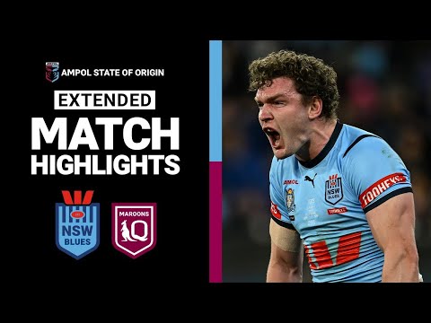 2024 State of Origin Highlights | Blues v Maroons | Game 2 | Extended