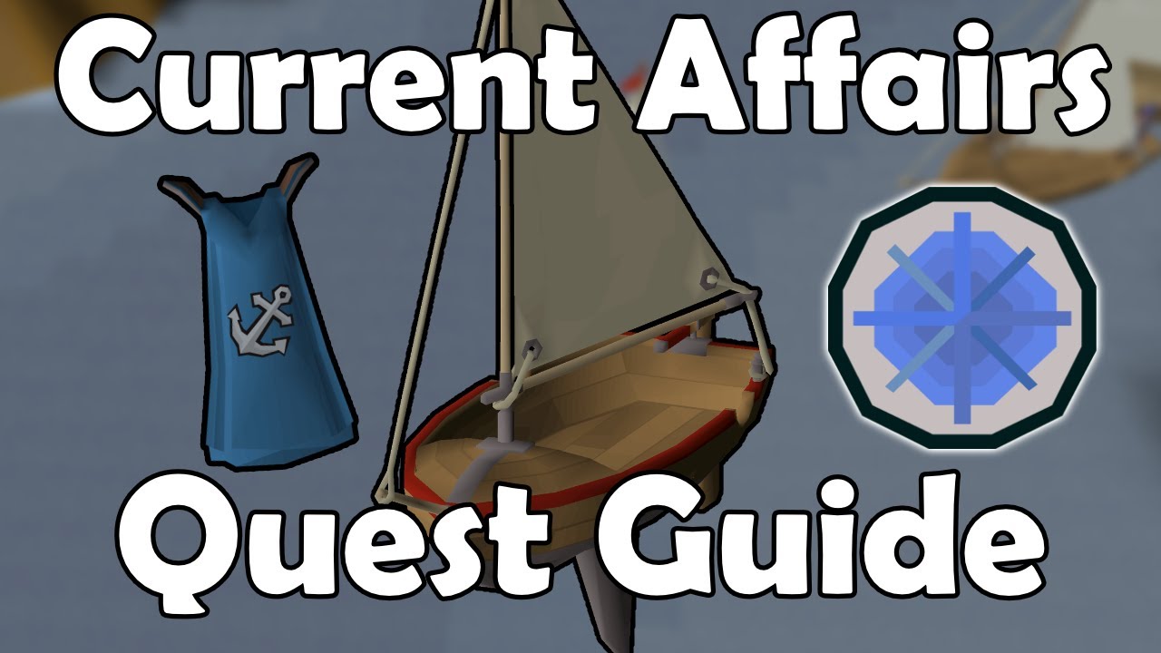 OSRS Sailing Quest Guide - Day 1 🚤