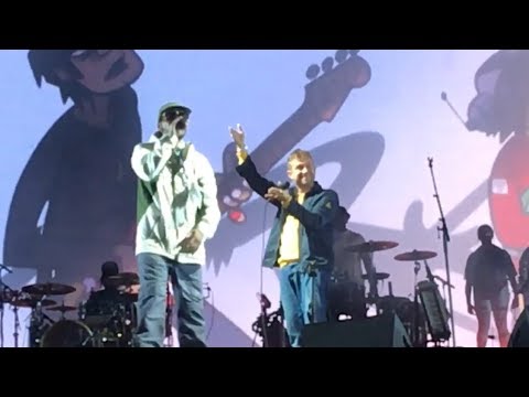 Gorillaz - Clint Eastwood ft. Del at Open'er 2018 🎶