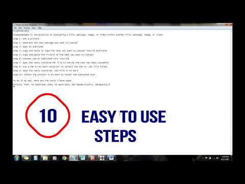 You can hide messages behind pictures (Steganography)