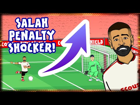 SALAH BLASTS HIS PENALTY OVER! But why?🤔 Crystal Palace vs Liverpool Community Shield Highlights)