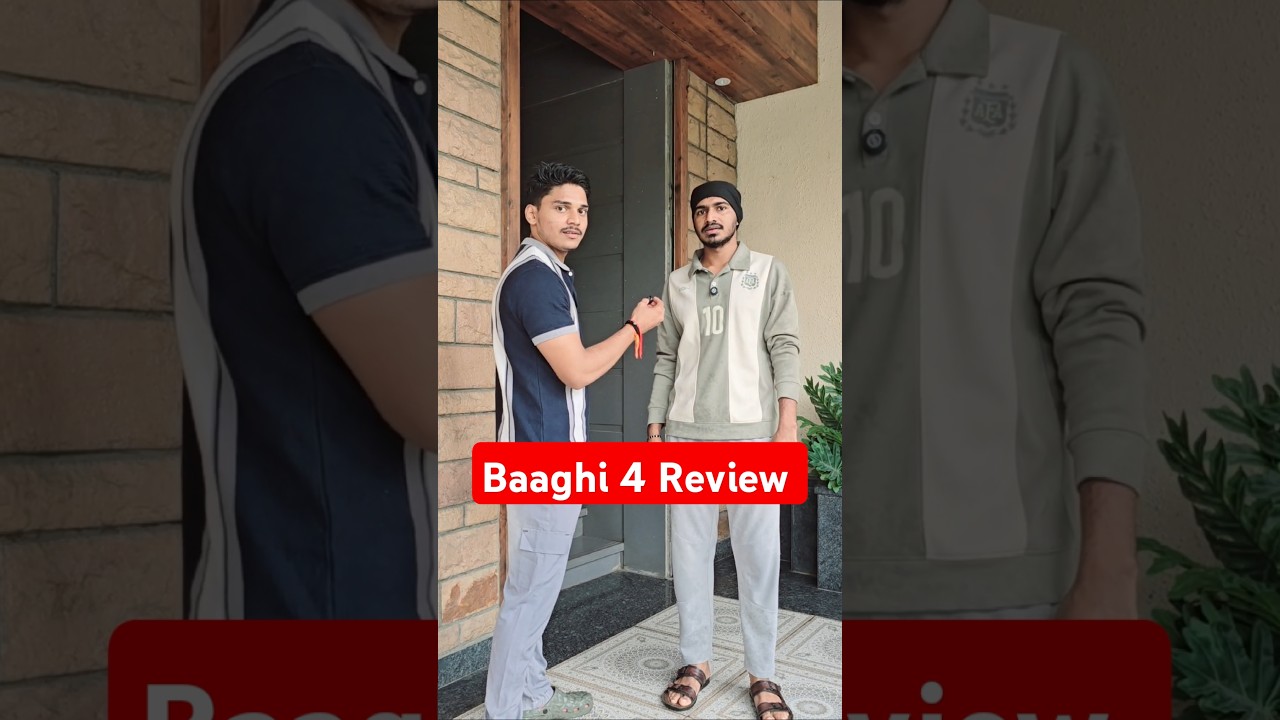 Baaghi 4 Movie Review 🎬