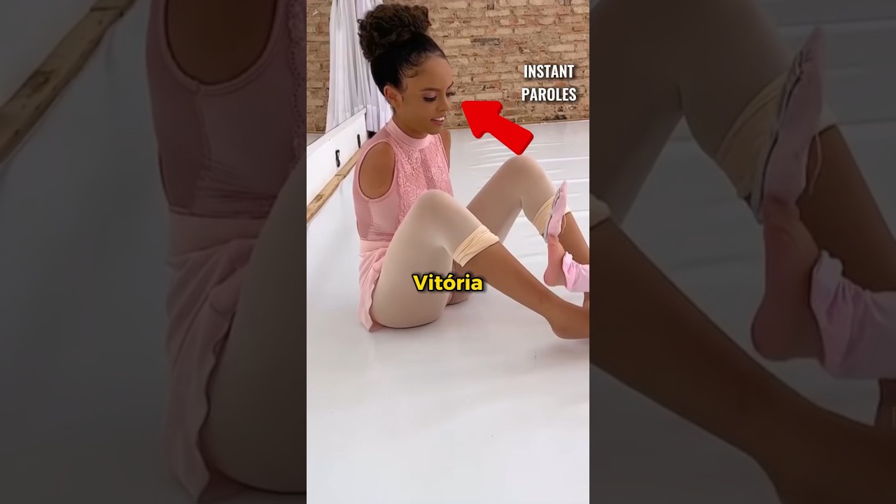 Ballerine à succès au cœur en or ✨