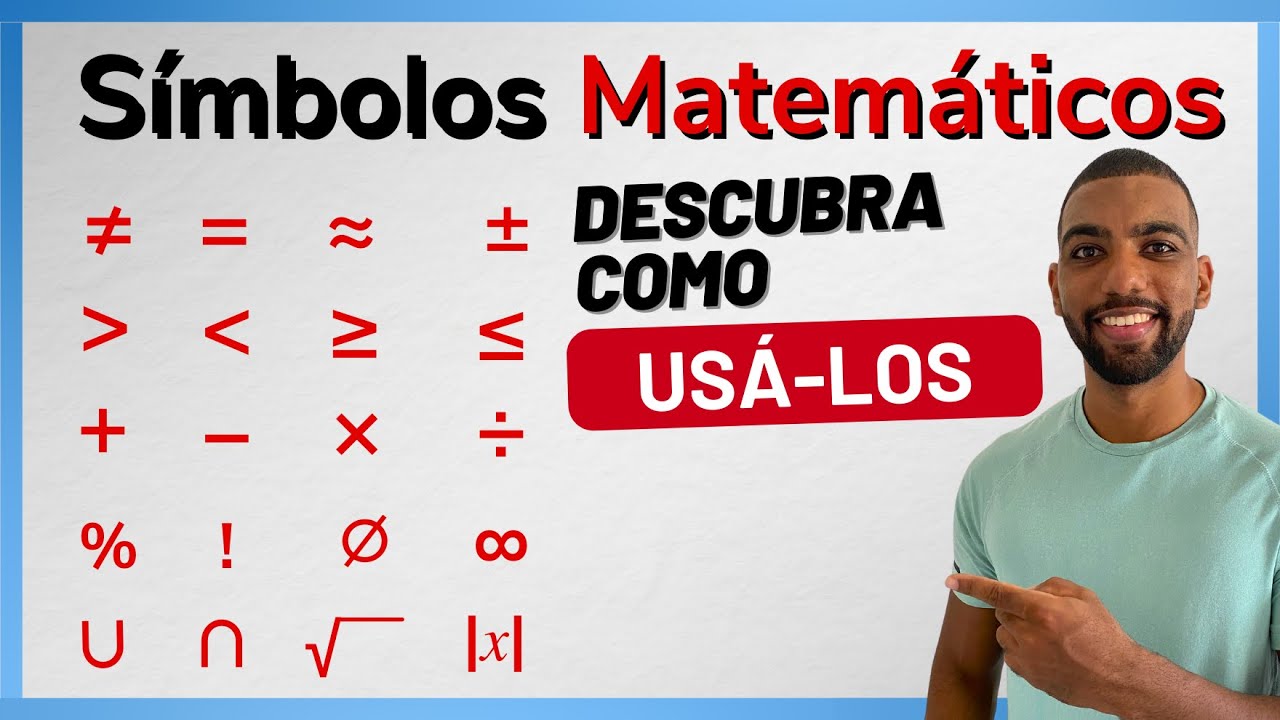 Símbolos Matemáticos | Aprendendo Matemática do Zero